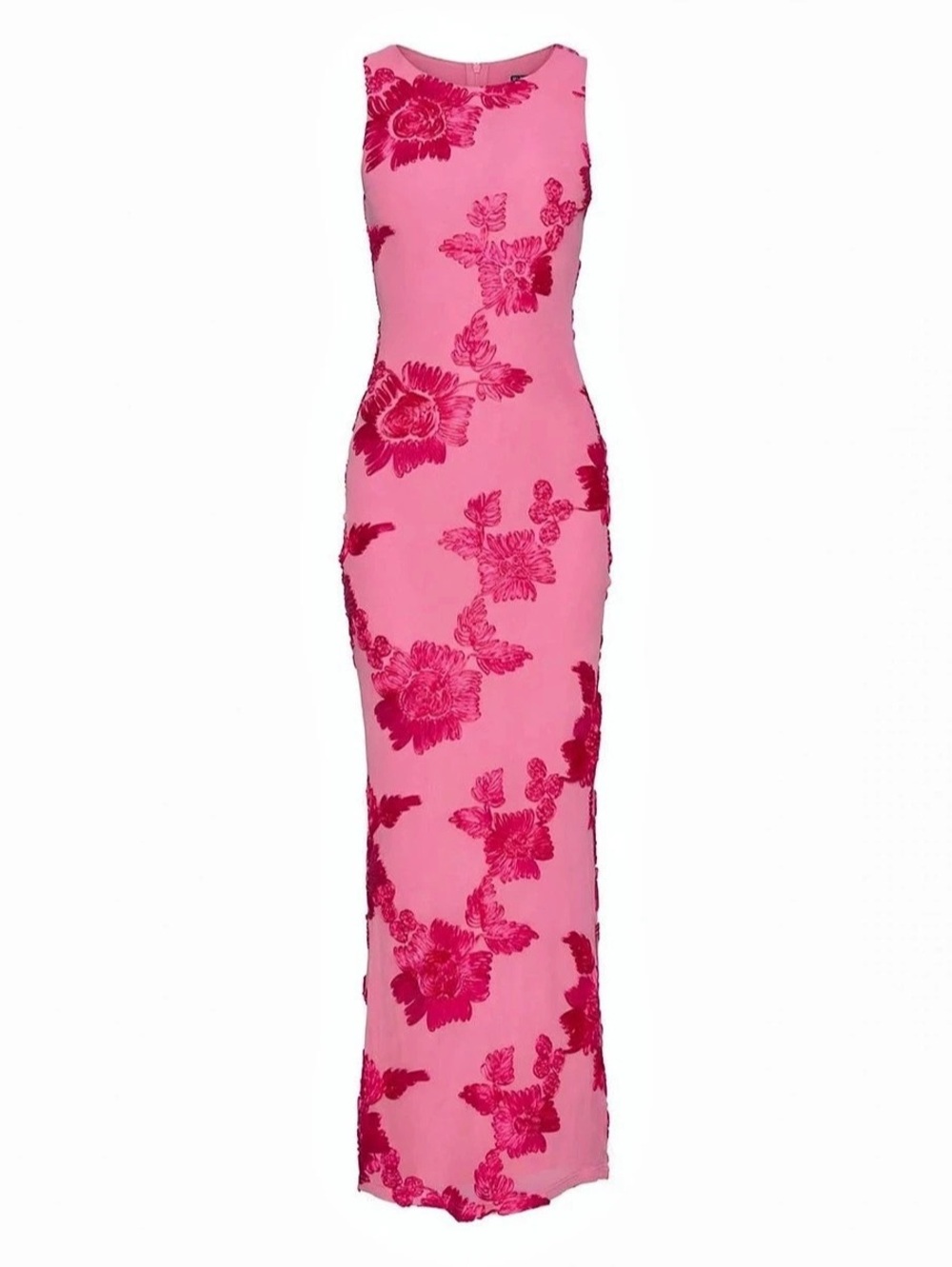 New Princess Polly Fionna Floral Maxi Dress Pink